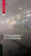 Burj Al Arab em Dubai é atingido por destroços de drone interceptado em ataque atribuído ao Irã; Aeroporto de Dubai também é alvo