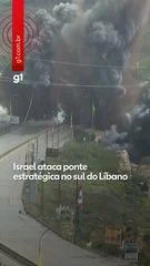 Israel ataca ponte estratégica no sul do Líbano em meio a escalada de tensões com Hezbollah e primeira morte civil israelense