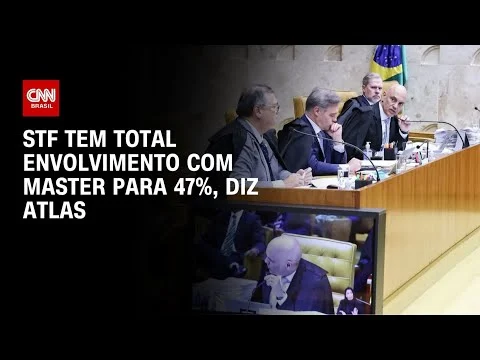 ESCÂNDALO MASTER: 47% dos Brasileiros Acreditam que STF Está Totalmente Envolvido, Revela Pesquisa AtlasIntel