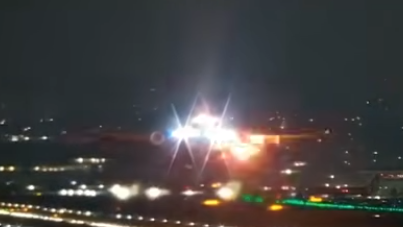 Turbina de Avião da Delta pega fogo em decolagem em Guarulhos, veja o momento chocante e o que aconteceu com os passageiros