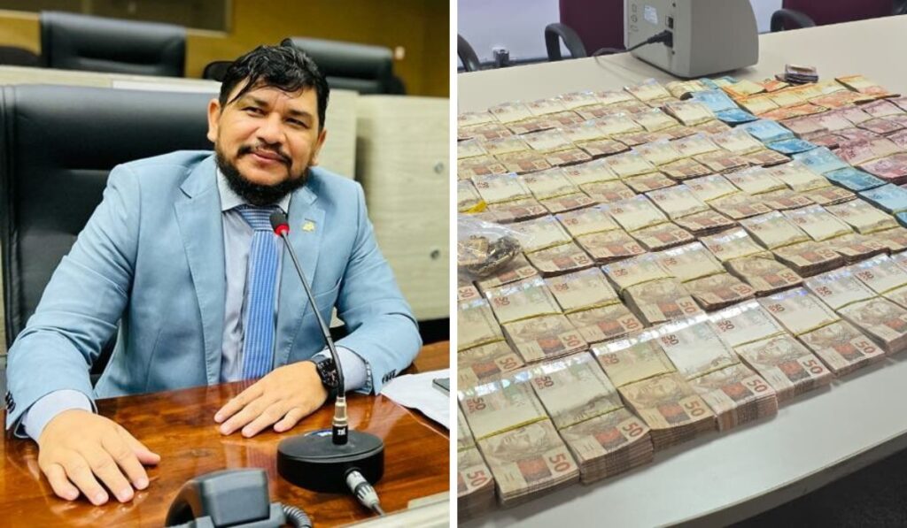 O fantasma do plenário: vereador afastado pela Justiça e de tornozeleira eletrônica tem presença registrada na Câmara Municipal de Manaus