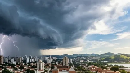 Alerta de Tempestades: Sul do Brasil em Risco com Granizo, Raios e Ventos Fortes neste Sábado (25) | Veja Cidades Afetadas