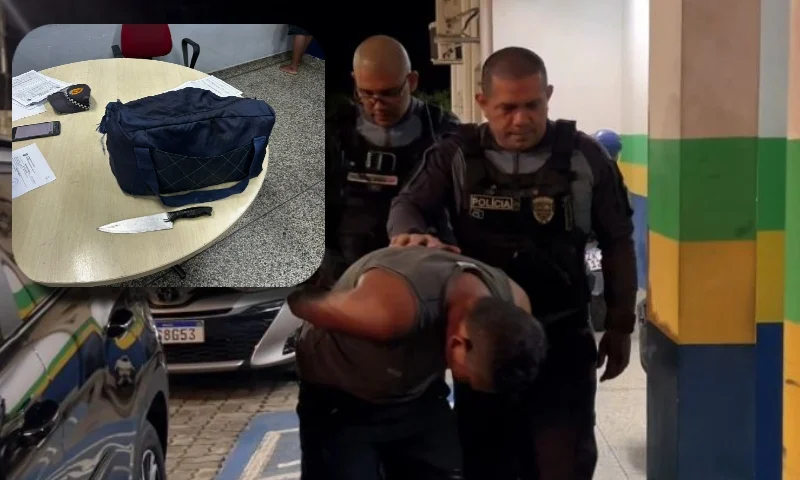 Morador de Rua Tenta Matar Rival a Facadas em Estacionamento de Supermercado na Torquato Tapajós, Manaus