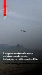 Vídeo Chocante: Irã Dispara Contra Helicópteros Militares dos EUA em Busca de Piloto Desaparecido