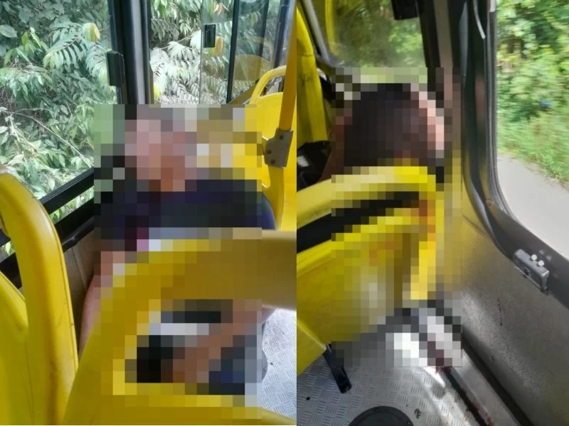 Homem com Tornozeleira Eletrônica é Assassinado a Tiros Dentro de Ônibus em Manaus: Câmeras Capturam Momento Chocante