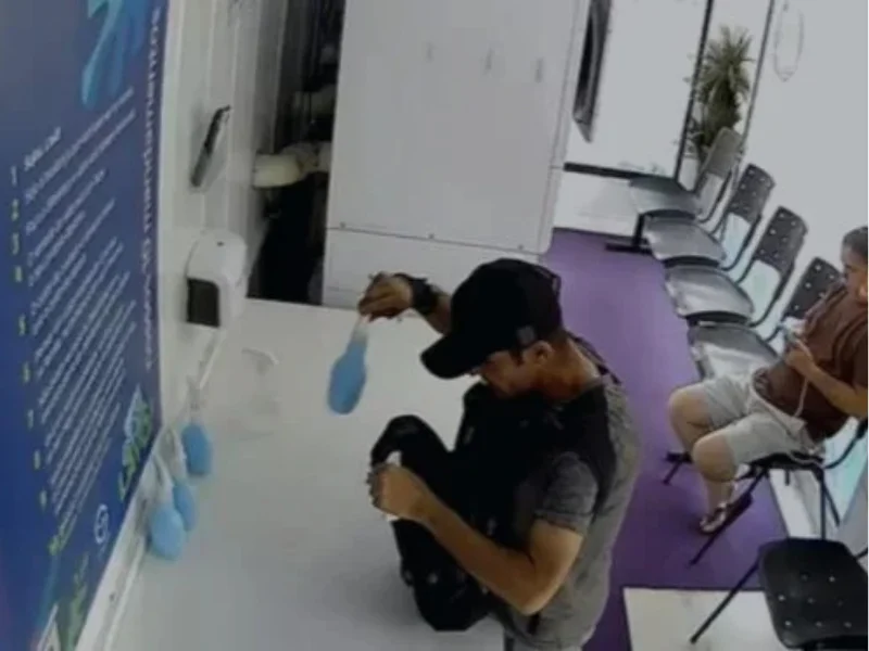 Homem é Flagrado Furta Detergente e Itens em Lavanderia 24h no Japiim, Manaus; Cliente Assiste Ação