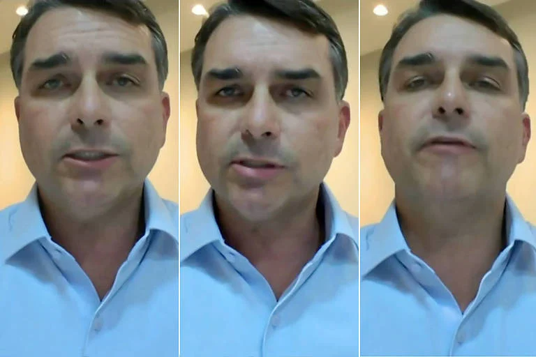 Flávio Bolsonaro explica contato com ex-banqueiro Daniel Vorcaro sobre filme “Dark Horse” e cláusula de confidencialidade