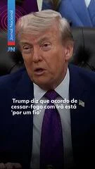 Trump crava: Irã “morrendo de vontade de assinar acordo”, mas com ‘truques’ em negociações