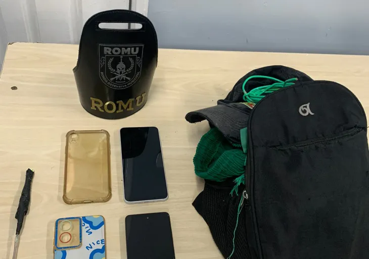 Operação da Romu na Zona Norte: Dois suspeitos presos por furto e tráfico de drogas em Manaus