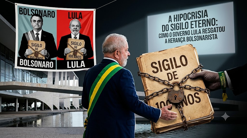 O retorno do sigilo de um século: como Lula enterra a própria promessa de transparência