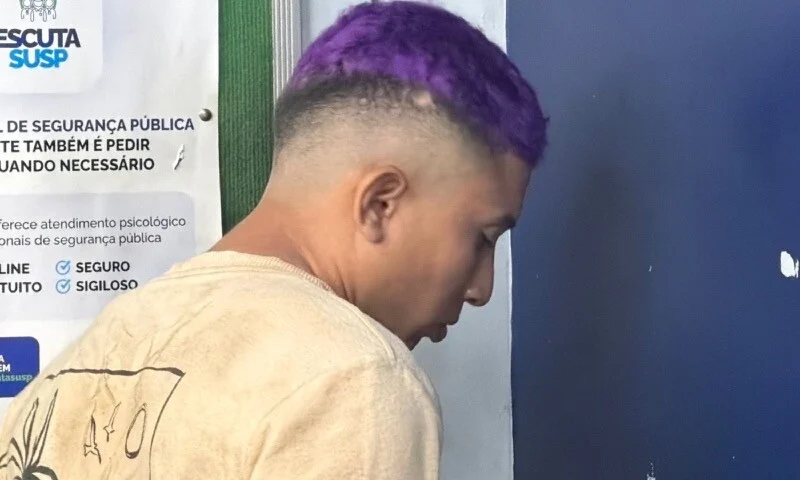 Preso no São Jorge: Vulgo “Violetto” é detido com drogas, balança de precisão e anotações de tráfico