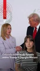 Meloni desmente Trump: “Inventou história de que implorei foto”, diz premier italiana após críticas do ex-presidente