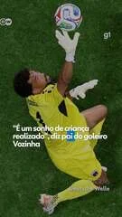 Vozinha, goleiro de Cabo Verde na Copa do Mundo, realizou sonho de criança, revela pai emocionado
