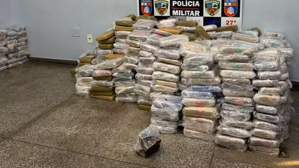 Manaus: PM apreende mais de 770 tabletes de skunk em operação na Zona Norte; prejuízo milionário ao tráfico