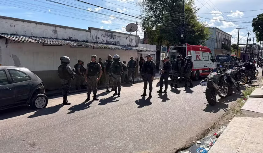 Homem é baleado por PMs em Manaus após apontar arma de brinquedo durante abordagem, caso choca moradores