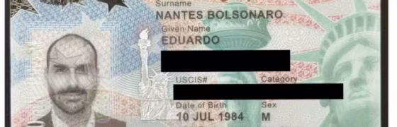 Green card para Eduardo Bolsonaro: como o documento amplia direitos e dificulta extradição em meio à crise EUA-Brasil