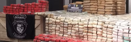 Manaus: 700kg de Skunk Avaliada em Milhões são Descobertos em Galpão; Droga Iria Para o Rio de Janeiro