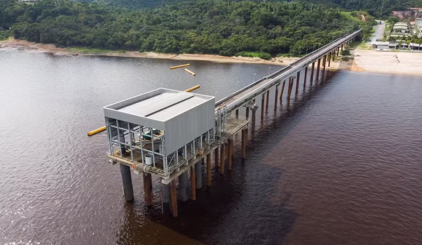 Ponta das Lajes: Parada Programada de 12 Horas para Reforço de Sistema Contra Estiagem Afeta Abastecimento em Manaus