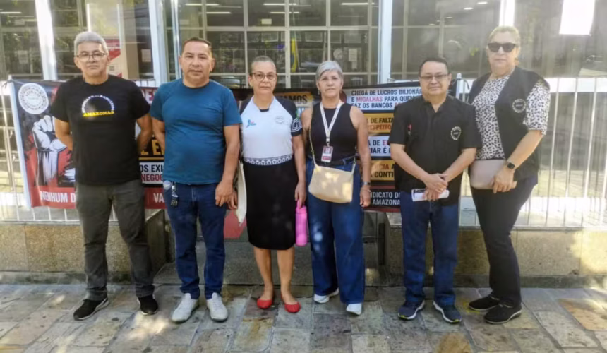 Bancários em Greve: Manaus e Itacoatiara Paralisações Fecham Agências da Caixa, Bradesco e Santander em Protesto por Reajuste Salarial