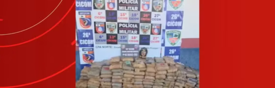 Polícia encontra mais de 300 tabletes de skunk enterrados em cova na Zona Norte de Manaus durante perseguição a suspeitos
