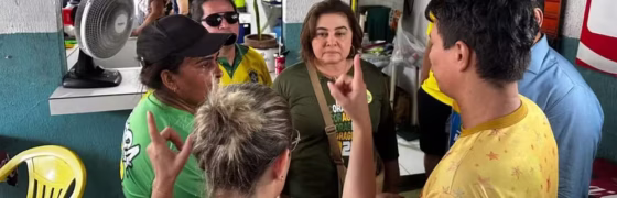 Professora Maria do Carmo (PL) Visita Feira em Manaus e Promete Fortalecer o Setor Primário e Reduzir Preço de Alimentos