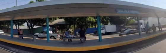 Obra na Alameda Cosme Ferreira: Plataforma de ônibus vital em Manaus é interditada; confira as mudanças e desvios para passageiros