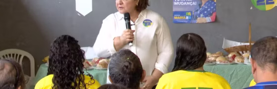 Professora Maria do Carmo, pré-candidata em 2026, promete 2.500 moradias e aluguel social em Manaus