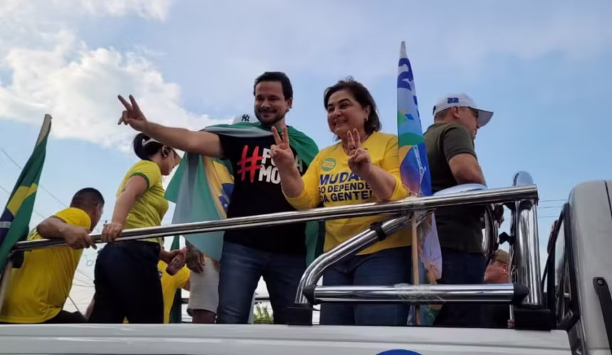 Professora Maria do Carmo (PL) defende redução drástica da máquina pública em carreata rumo às Eleições 2026 no Amazonas