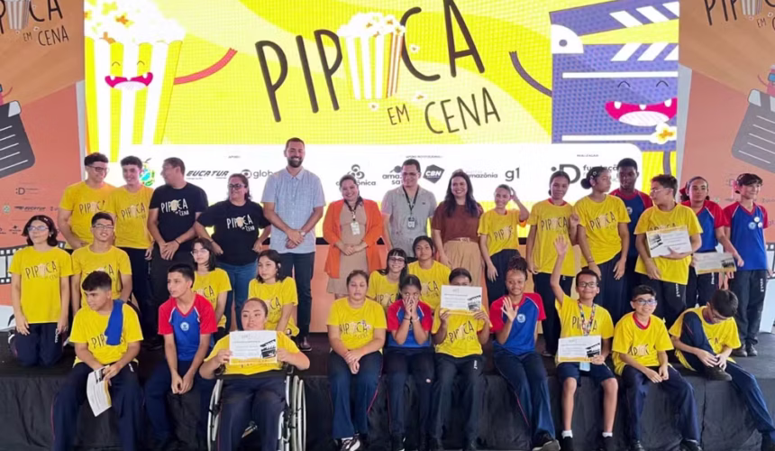 Pipoca em Cena: Curta-metragens de alunos da Zona Oeste de Manaus sobre meio ambiente encantam no YouTube