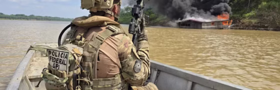 Ouro ilegal, escravidão e CV: Relatório Revela Rede de Crimes em Garimpos no Amazonas com Danos Bilionários