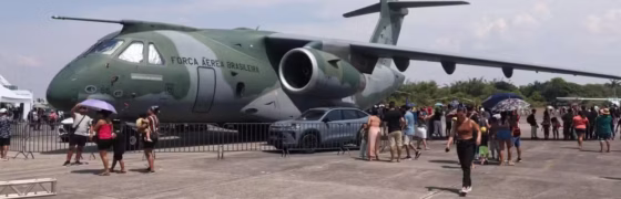 Domingo Aéreo na Base de Manaus: Veja aviões icônicos, helicópteros Black Hawk e equipamentos militares neste fim de semana!