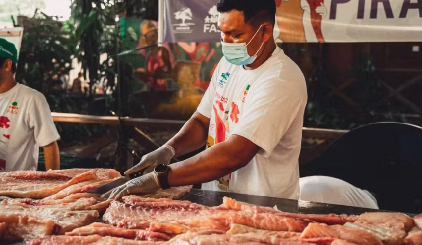 Feira do Pirarucu em Manaus: Peixe da Amazônia Sustentável a partir de R$ 8 neste sábado