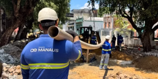 Primeira Rua Gastronômica de Manaus: Ferreira Pena ganha saneamento completo com água tratada e esgoto em dia
